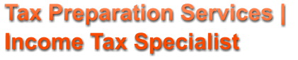 Tax Preparation Services | Income Tax Specialist